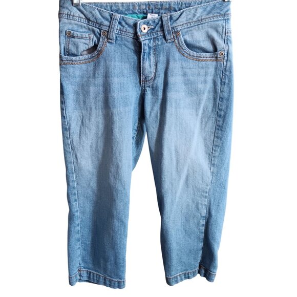 Sonoma Life + Style Petite 2P Womens Denim Capri Jeans 28x19 - Picture 1 of 4